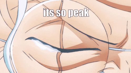 a drawing of a man with glasses and the words " it 's so peak "