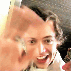 Harry Styles Hello GIF - Harry Styles Hello One Direction GIFs