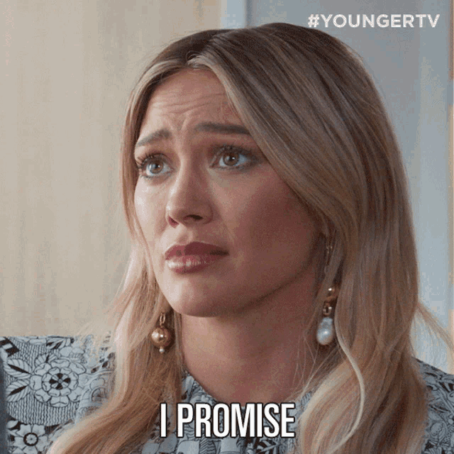 I Promise Kelsey Peters GIF - I Promise Kelsey Peters Younger GIFs