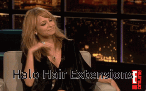 Halo Hair Extensions GIF - Halo Hair Extensions GIFs
