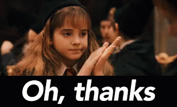 Oh Thanks GIF - Oh Thanks Harry Potter GIFs