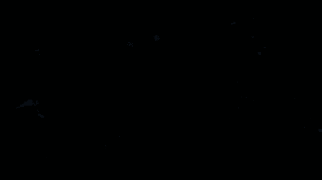 a red and white robot is flying through space holding a shield .