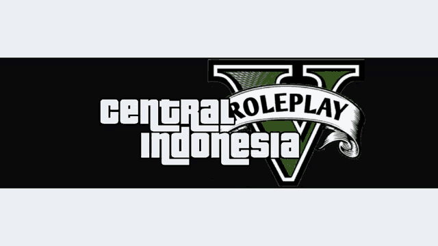 a logo for central roleplay indonesia with a green and white logo