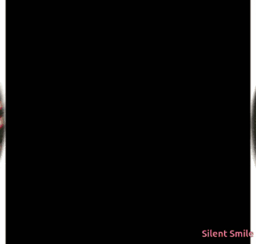 a picture of a bald eagle with the words silent smile below it