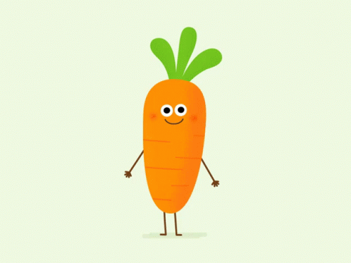 Happy Carrot GIF - Happy Carrot Wave GIFs