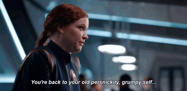 Youre Back To Your Old Persnickity Grumpy Self So Whats The Deal GIF - Youre Back To Your Old Persnickity Grumpy Self So Whats The Deal Paul Stamets GIFs