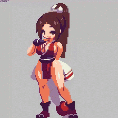 Mai Shiranui Shiranui Mai GIF - Mai Shiranui Shiranui Mai King Of Fighters GIFs