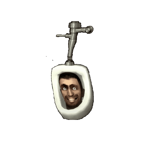 Skibidi Skibidi Toilet Sticker - Skibidi Skibidi toilet Skibidi