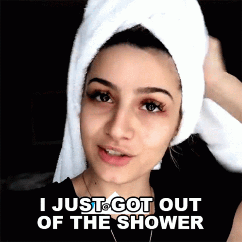 I Just Got Out Of The Shower Nufo GIF - I Just Got Out Of The Shower Nufo I Just Finished Taking A Bath GIFs