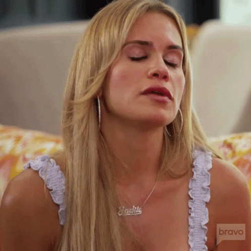 Annoyed Jackie Goldschneider GIF - Annoyed Jackie Goldschneider Real Housewives Of New Jersey GIFs