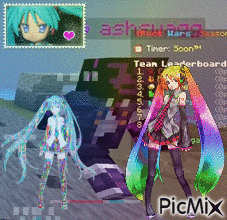 a screenshot of a video game that says team leaderboard on it