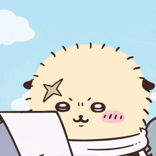 a drawing of a stuffed animal with a star on its head