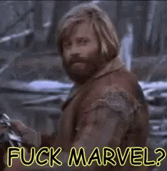 Fuck Marvel Captain Marvel GIF - Fuck Marvel Captain Marvel Grizzly Adams GIFs