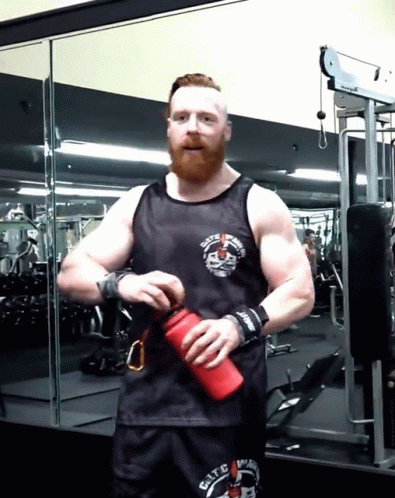 Exhausted Breathing Stephen Farrelly GIF - Exhausted Breathing Stephen Farrelly Sheamus GIFs
