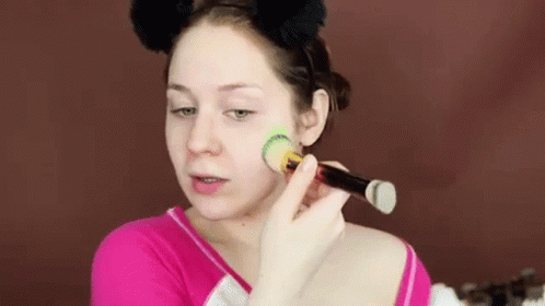 Lillee Jean Paint GIF - Lillee Jean Paint Makeup GIFs