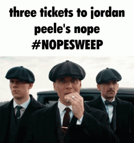 Nope Nope Jordan Peele GIF - Nope Nope Jordan Peele Peaky Blinders GIFs