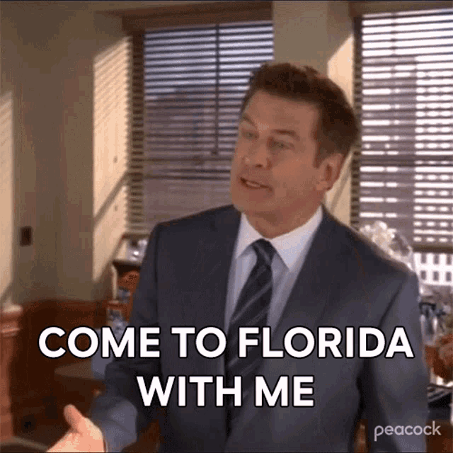 Come To Florida With Me Jack Donaghy GIF - Come To Florida With Me Jack Donaghy 30rock GIFs