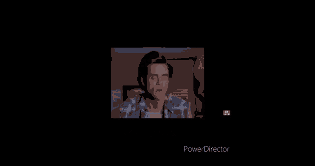 a man in a plaid shirt is sitting on a couch with his mouth open and the words shoresy !!!