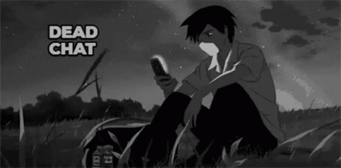 Dead Chat Anime GIF - Dead Chat Anime Sad GIFs