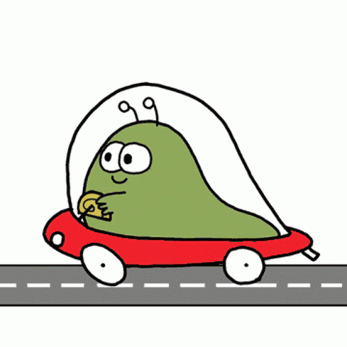 Alien Car GIF - Alien Car Slug GIFs