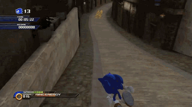 Sonic Unleashed Rooftop Run GIF - Sonic Unleashed Rooftop Run Boost Game GIFs