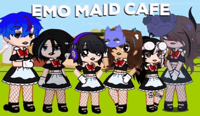 Emo Maid Cafe GIF - Emo Maid Cafe GIFs