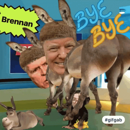 John Brennan Trump GIF - John Brennan Trump Donkey GIFs
