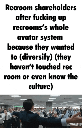 a man in a suit stands in front of a crowd of people giving a speech about rerooms
