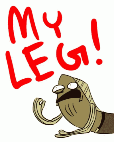 Myleg Spongebob GIF