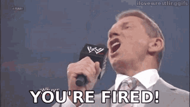 Wwe Youre Fired GIF
