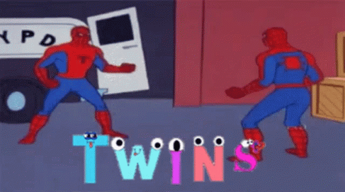 Twins Spiderman GIF - Twins Spiderman Spiderman Twins GIFs