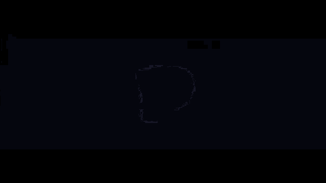 a pink line is visible in the middle of a blue and white background