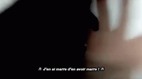 J'En Ai Marre D'En Avoir Marre ! GIF - Jenaimarre Jam Marre GIFs