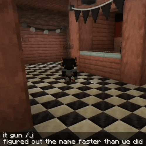 a screenshot of a game that says it gun i figured out the name faster than we did