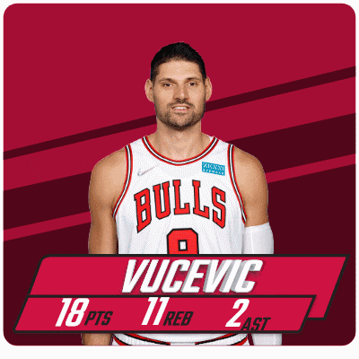 a man in a bulls jersey with the number 8