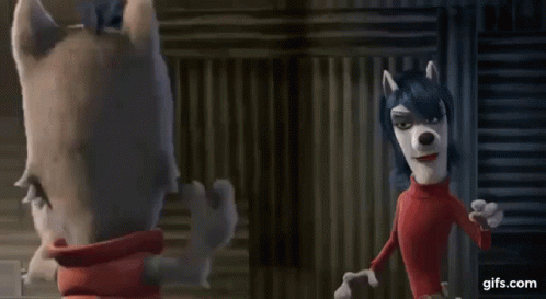 Unstable Fables 3pigs And Baby GIF - Unstable Fables 3pigs And Baby Teen Girl Wolf GIFs