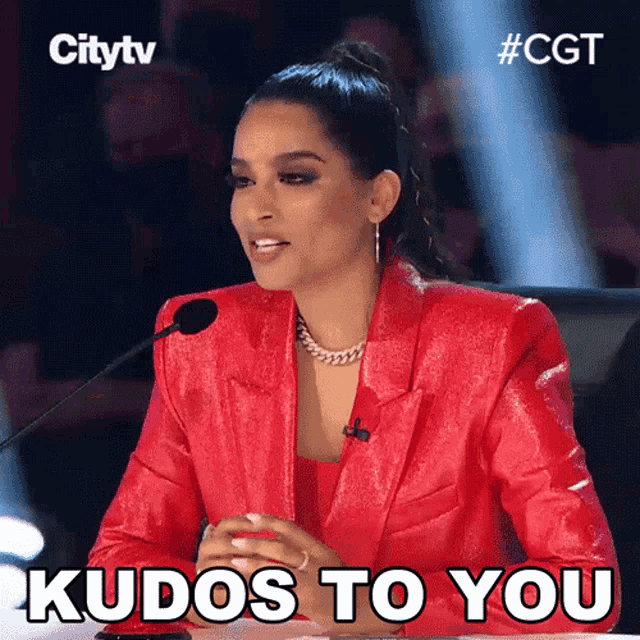 Kudos To You Lilly Singh GIF - Kudos To You Lilly Singh Canadas Got Talent GIFs
