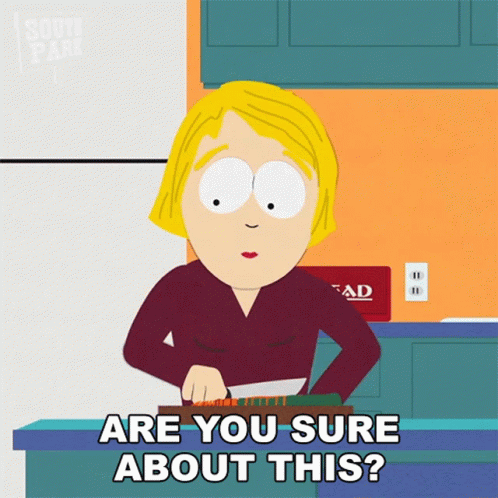 Are You Sure About This Linda Stotch GIF - Are You Sure About This Linda Stotch South Park GIFs