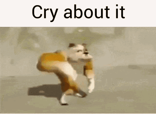 Dog Rapping And Farting Meme Cry About It GIF - Dog Rapping And Farting Meme Dog Rapping And Farting Cry About It GIFs