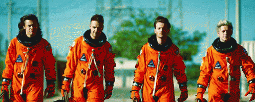 Drag Me Down GIF - One Direction Astronauts Harry GIFs