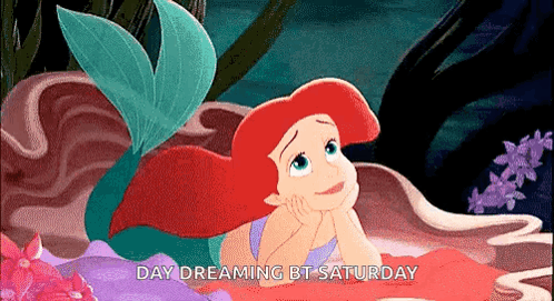 The Little Mermaid Ariel GIF - The Little Mermaid Ariel Day Dreaming GIFs