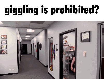 Giggling Is GIF - Giggling Is Prohibited GIFs