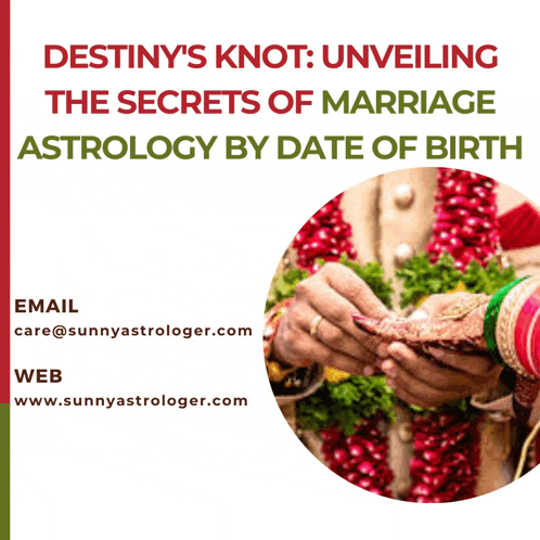 a poster for destiny 's knot unveiling the secrets of marriage astrology