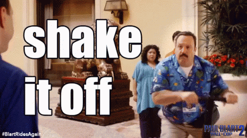 Shake It Off Shakeitoff GIF - Paul Blart Mall Cop Kevin James GIFs
