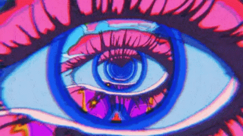Psychedelic Eye GIF - Psychedelic Eye Loop GIFs