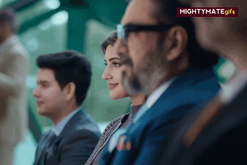 a mightymate gif shows a group of people sitting