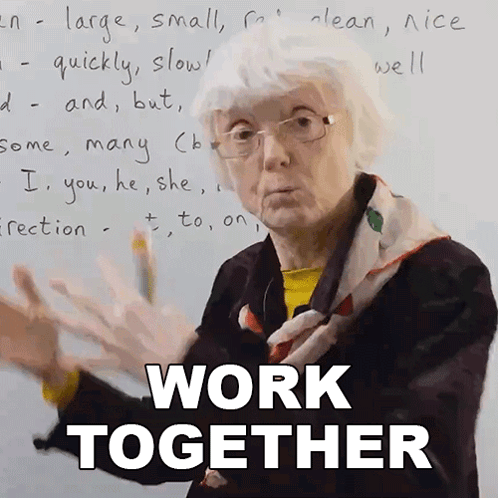 Work Together Gill GIF - Work Together Gill Engvid GIFs