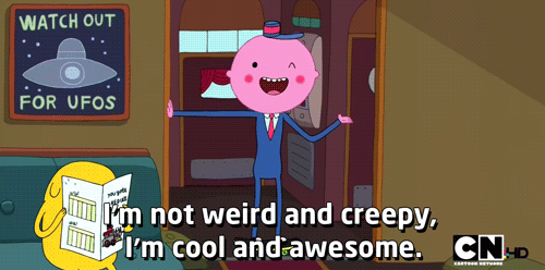 Legit GIF - Adventure Time Weird Creepy GIFs