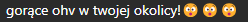 a blurred image of a foreign language with smiley faces in the background