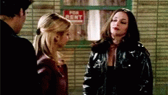 Buffy The Vampire Slayer Eliza Dushku GIF - Buffy The Vampire Slayer Eliza Dushku Faith Lehane GIFs